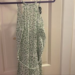 FABRIK GREEN FLORAL JUMPSUIT